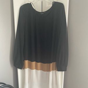 Lovely Color-blocked Dress.